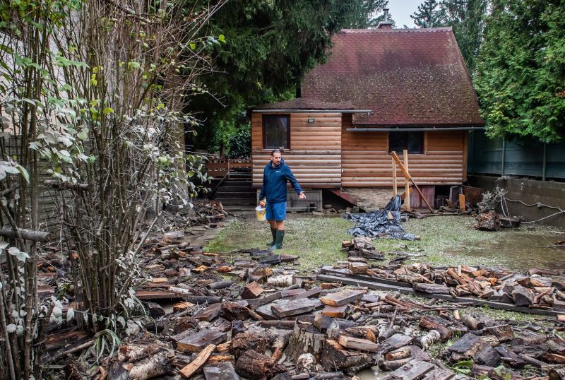 Az árvíz után fontos a fertőtlenítés