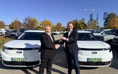 Megérkeztek a rendészet új, teljesen elektromos szolgálati gépjárművei